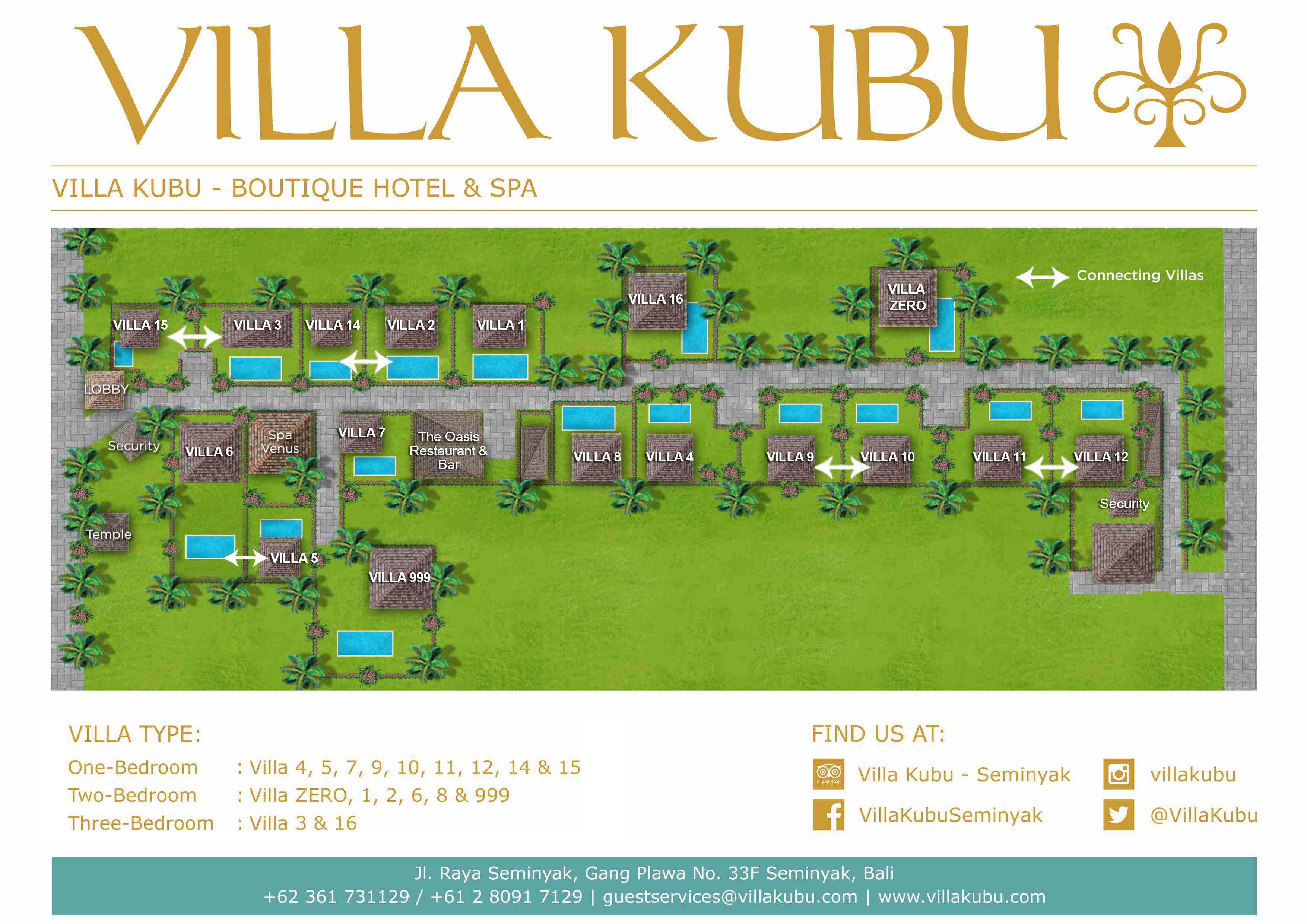 Villa Kubu Семіньяк Екстер'єр фото